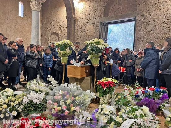 Castel Sant'Elia - Funerali Catalin Balan