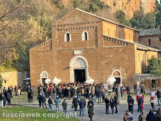 Castel Sant'Elia - Funerali Catalin Balan