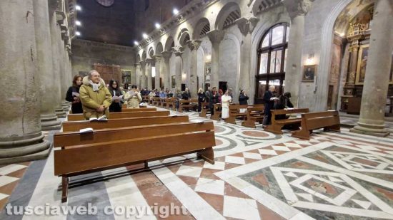 La celebrazione della messa di Natale del vescovo Orazio Francesco Piazza