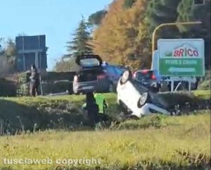 Valentano - Incidente sulla Verentana
