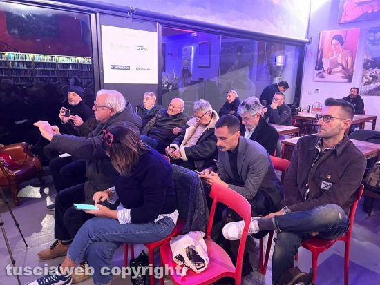 Viterbo - La conferenza sullo stadio Rocchi di Piero Camilli