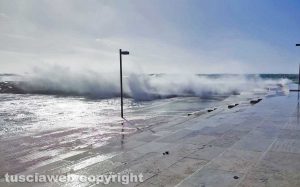 Civitavecchia - Nuova mareggiata