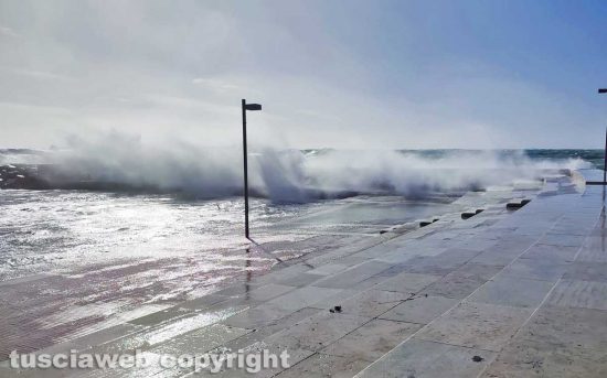 Civitavecchia - Nuova mareggiata