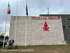 Viterbo - La caserma dei Vigili del fuoco