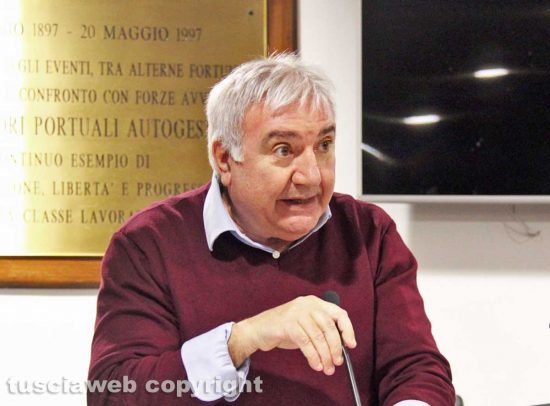 Il segretario del Pd Piero Alessi