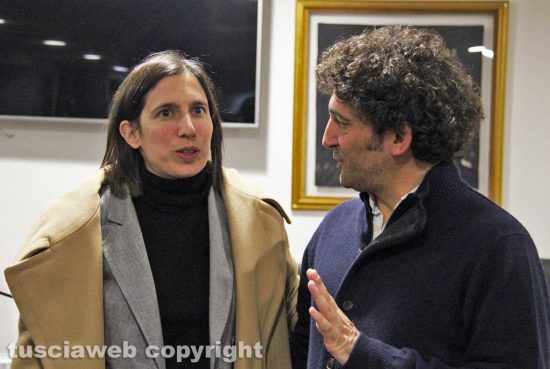 Elly Schlein e il presidente della compagnia portuale Patrizio Scilipoti