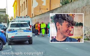 Schianto fuori dalla scuola, il 17enne Giordano Sacchetti morto sul colpo