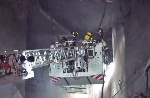 Tivoli - L'incendio in ospedale