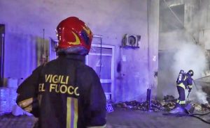 Tivoli - L'incendio in ospedale