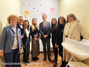 Viterbo - Inaugurazione Baby Room all'università della Tuscia