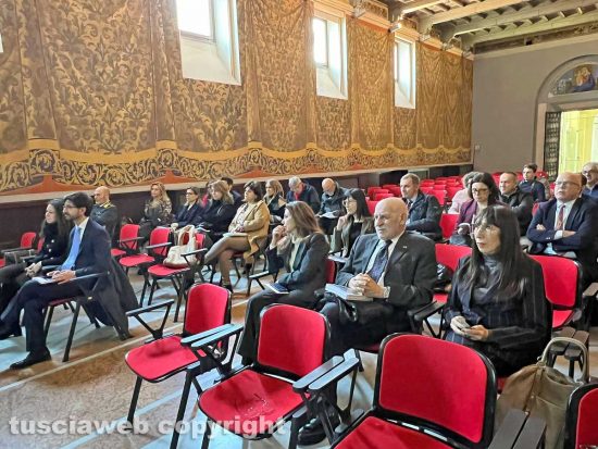 Viterbo - Unitus - La presentazione del volume sul bilancio sociale tribunale di Viterbo