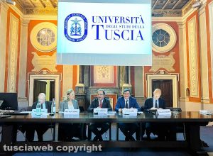 Viterbo - Unitus - La presentazione del volume sul bilancio sociale tribunale di Viterbo