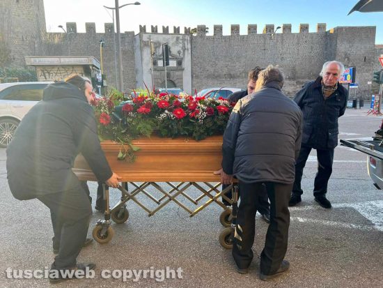 Il funerale di Santino Clementi