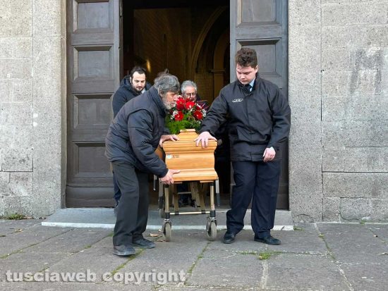 Il funerale di Santino Clementi