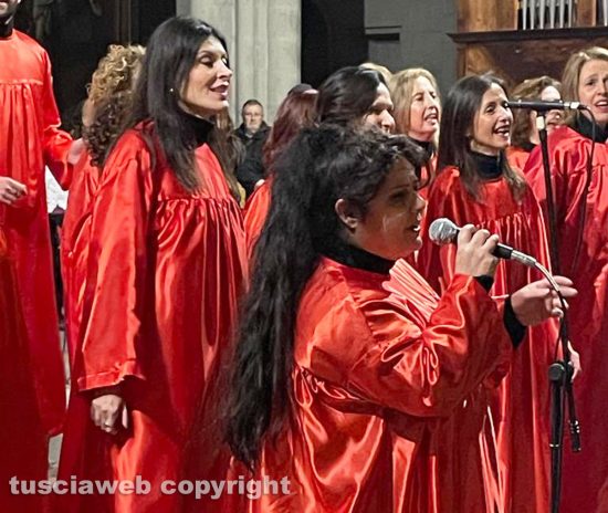 Viterbo - Coro gospel all'Abbazia di San Martino al Cimino