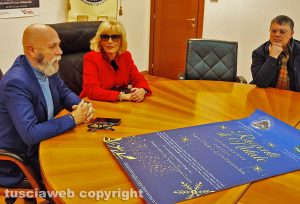 Tedesco, Sarracco e Saladini in conferenza stampa