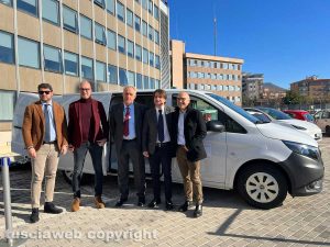 Emanuel Fulvi, Nicola Ferrarini, Luigi Pasqualetti, Egisto Bianconi e Riccardo Ricciut