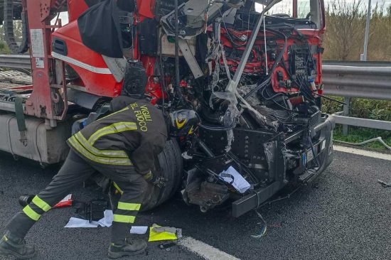 L'incidente di questa mattina sull'A12