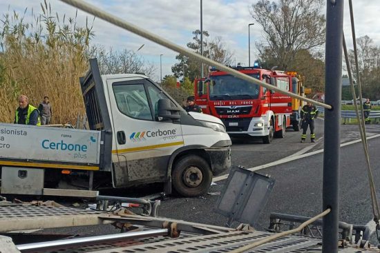 L'incidente di questa mattina sull'A12