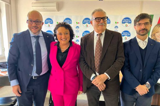 Mauro Rotelli, Valentina Paterna, Massimo Giampieri e Daniele Sabatini