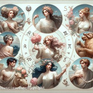 Zodiaco - Disegno di Nefertiti