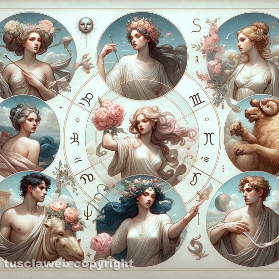 Zodiaco - Disegno di Nefertiti