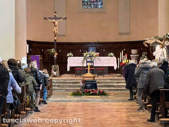 Il funerale di Santino Clementi