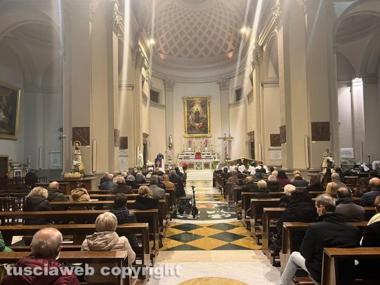 Viterbo - L'arrivo della Madonna di Lourdes pellegrina nella chiesa di Santa Rosa