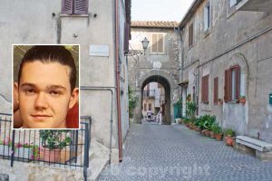 Castel Sant'Elia - Nel riquadro Catalin Balan