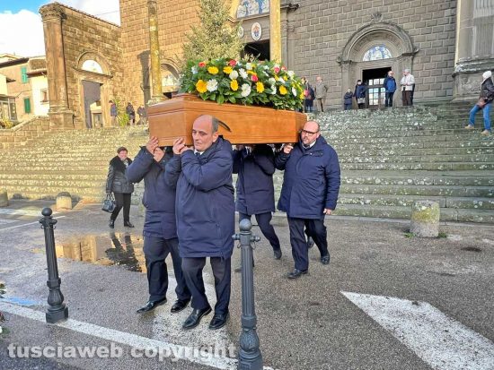 Viterbo - Funerali Domenico Antonio Marcosano