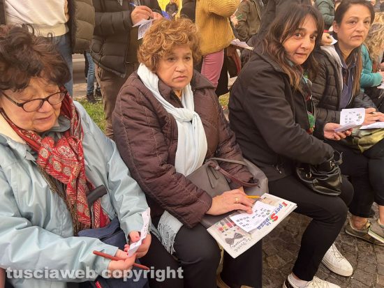 Viterbo - Tombola di Natale a piazza della Repubblica
