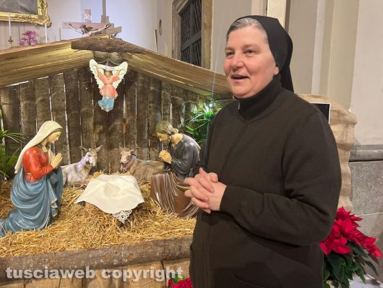 Viterbo - L'arrivo della Madonna di Lourdes pellegrina nella chiesa di Santa Rosa - Suor Francesca Pizzaia