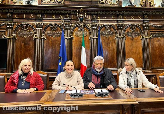 Da sinistra: Alessandra Croci, Chiara Frontini, Alfonso Antoniozzi e Maria Rita De Alexandris