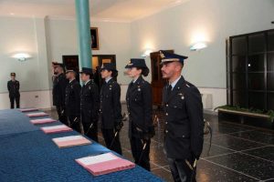 Viterbo - Giuramento individuale del corso allievi marescialli Elios II