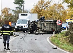 Viterbo - Incidente sulla Cimina