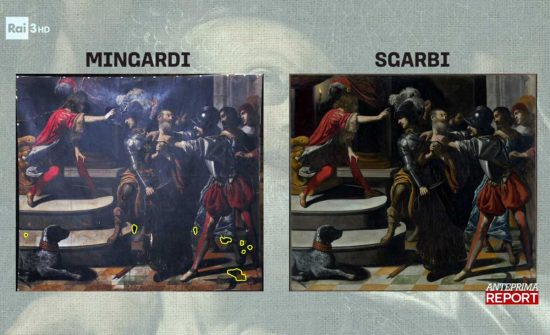 Report - Il servizio sulla tela di Sgarbi