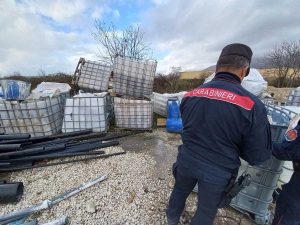 Rieti - Carabinieri - Sequestrati rifiuti pericolosi