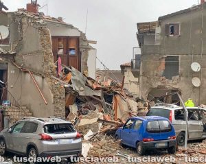 Canale Monterano - L'esplosione e il crollo di una palazzina in via Monti