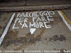 Viterbo - Un parcheggio alla Quercia per fare l'amore