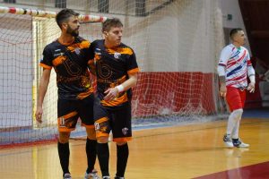 Sport - Calcio a cinque - Active network - L'esultanza dei giocatori