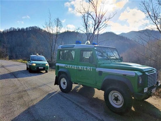 Rieti - carabinieri della forestale 