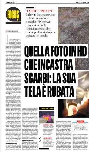 Vittorio Sgarbi - L’articolo del Fatto quotidiano