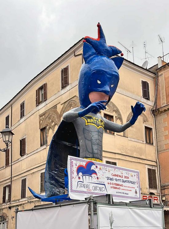 Civita Castellana - Il Puccio di Carnevale Batmao