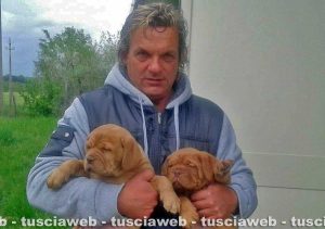 Omicidio Bramucci - La vittima coi suoi cani