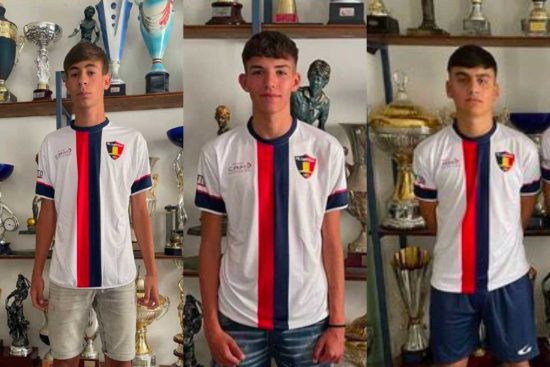 Sport - Calcio - Polisportiva Campitello - Delogu, Fontana e Neri