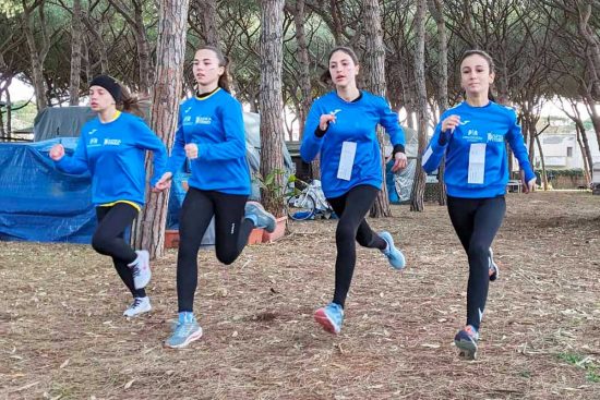 Sport - Atletica leggera - Finass atletica - La squadra femminile di Cadette in allenamento