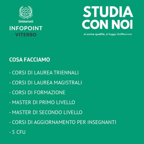 L'università degli studi Guglielmo Marconi