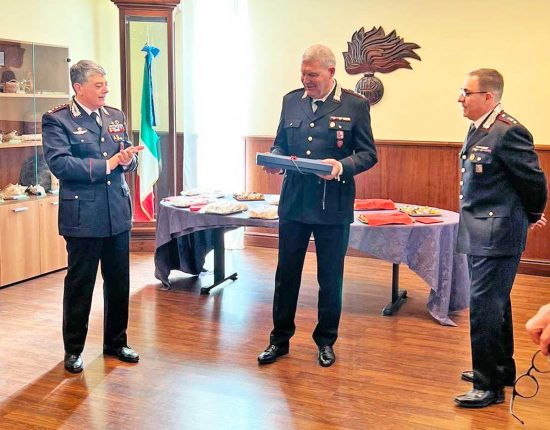 Il capitano Alessandro Bovo va in congedo