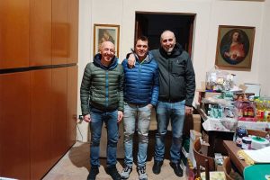 Sport - Asd Civita Castellana & Cicli GicaBike - La consegna dei generi alimentari per i più bisognosi
