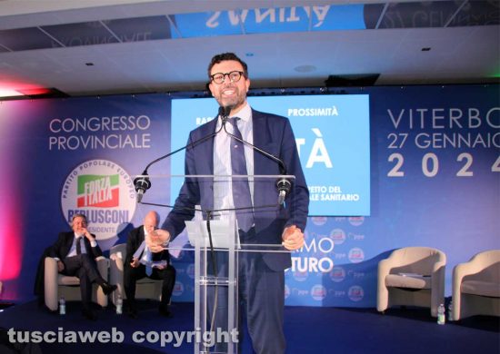 Viterbo - Congresso Forza Italia - Andrea Di Sorte